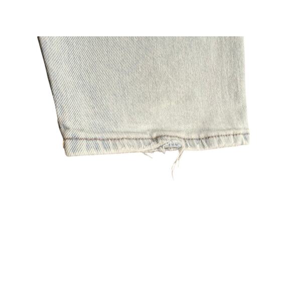 "AMERICAN EAGLE" Strigid High Rise Baggy Straight Light SZ 2 LONG SMALL SPOT - Picture 10 of 12